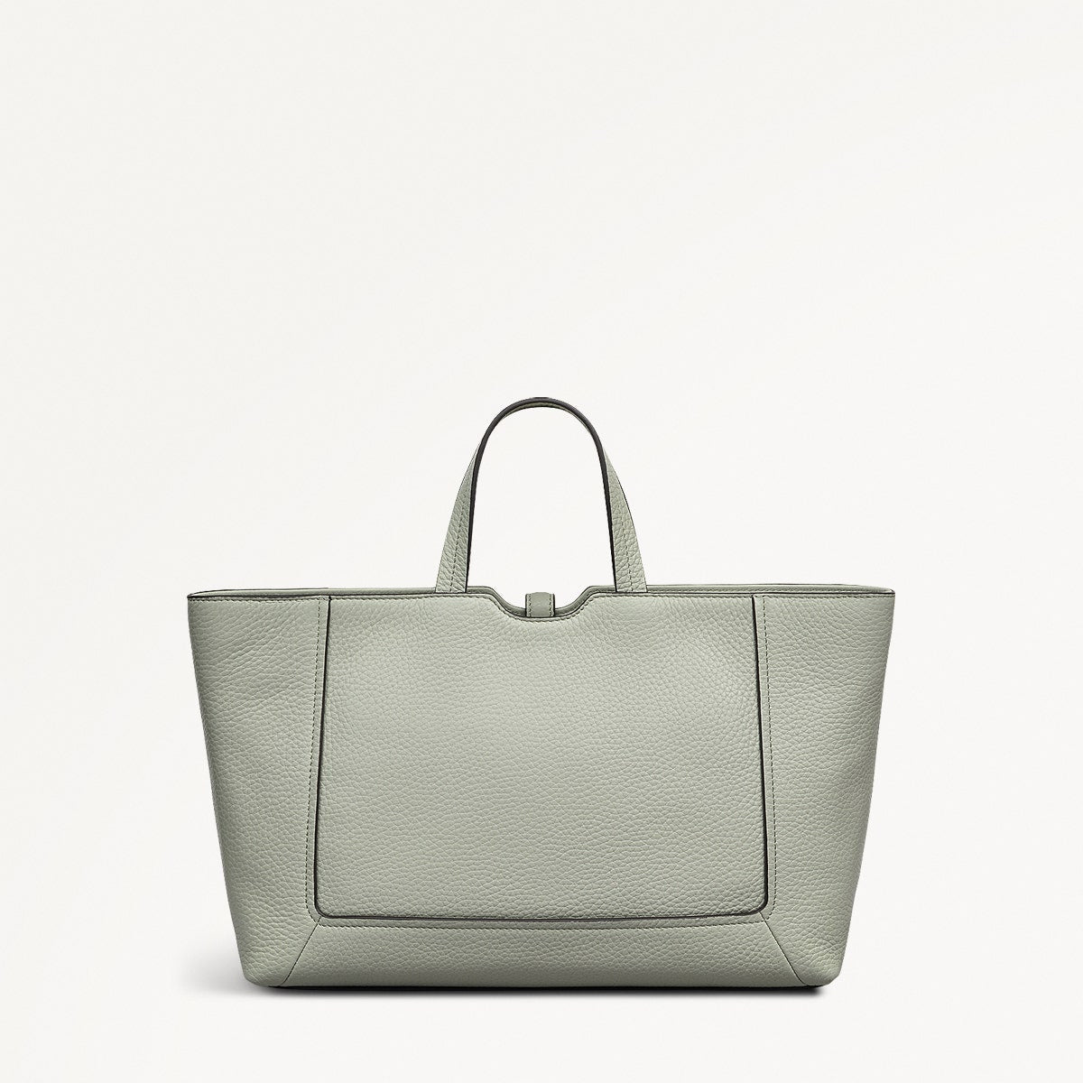 Hazelbury Park Fabric Medium Ziptop Grab Bag in Drizzle - 111627