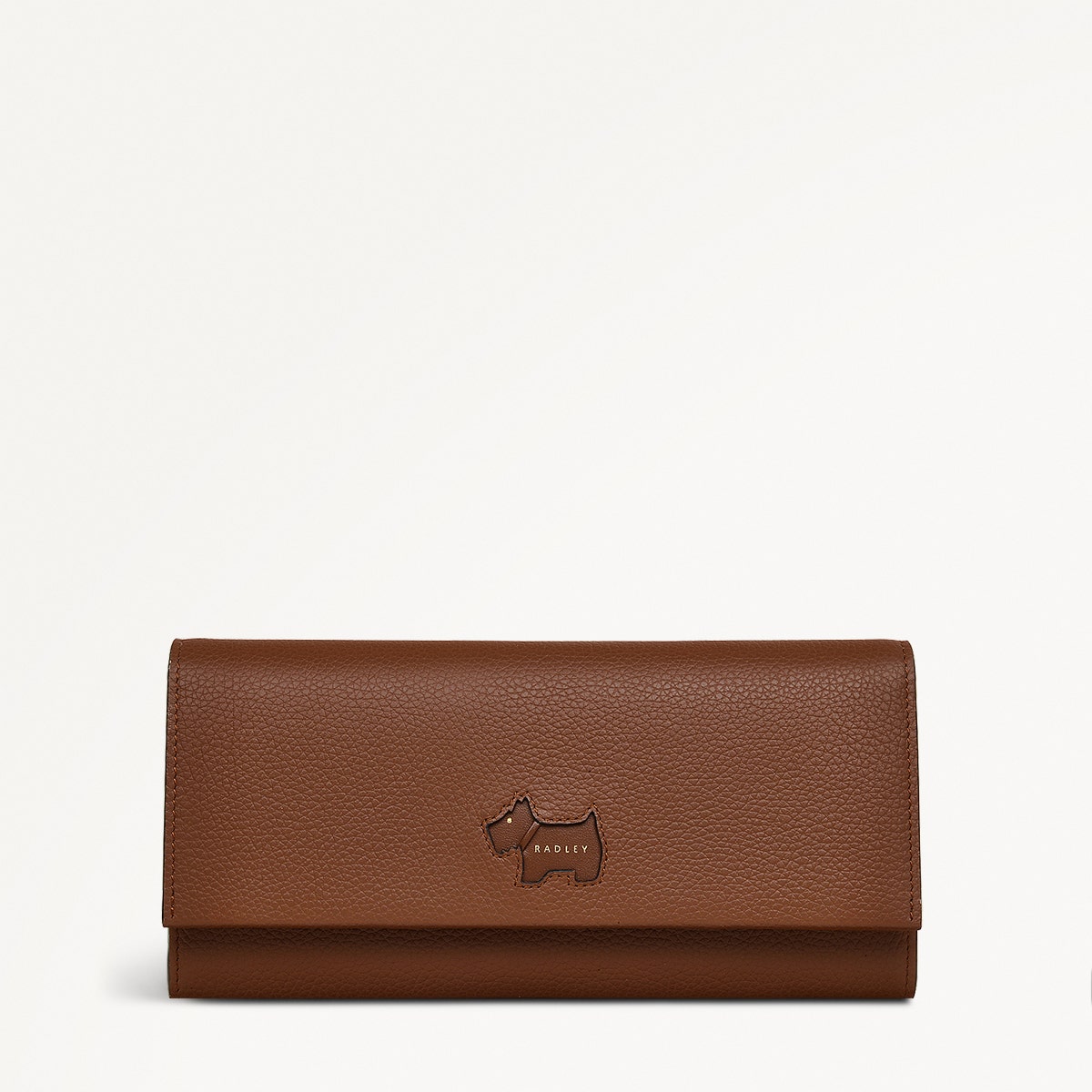 Radley Cookie Cutter - Protect Leather Large Flapover Wallet in Indus Tan - 111631