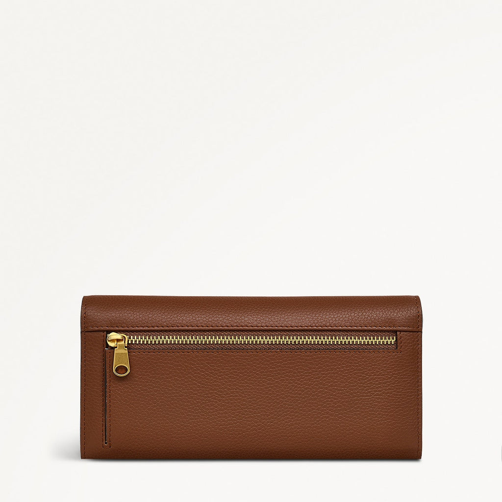 Radley Cookie Cutter - Protect Leather Large Flapover Wallet in Indus Tan - 111631