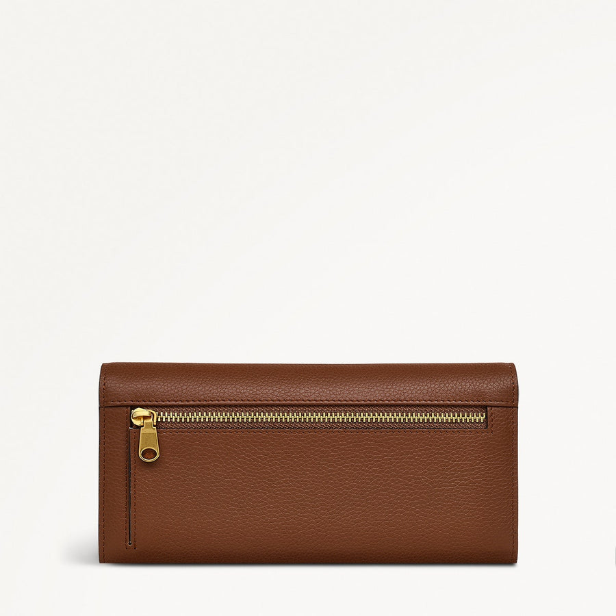 Radley Cookie Cutter - Protect Leather Large Flapover Wallet in Indus Tan - 111631