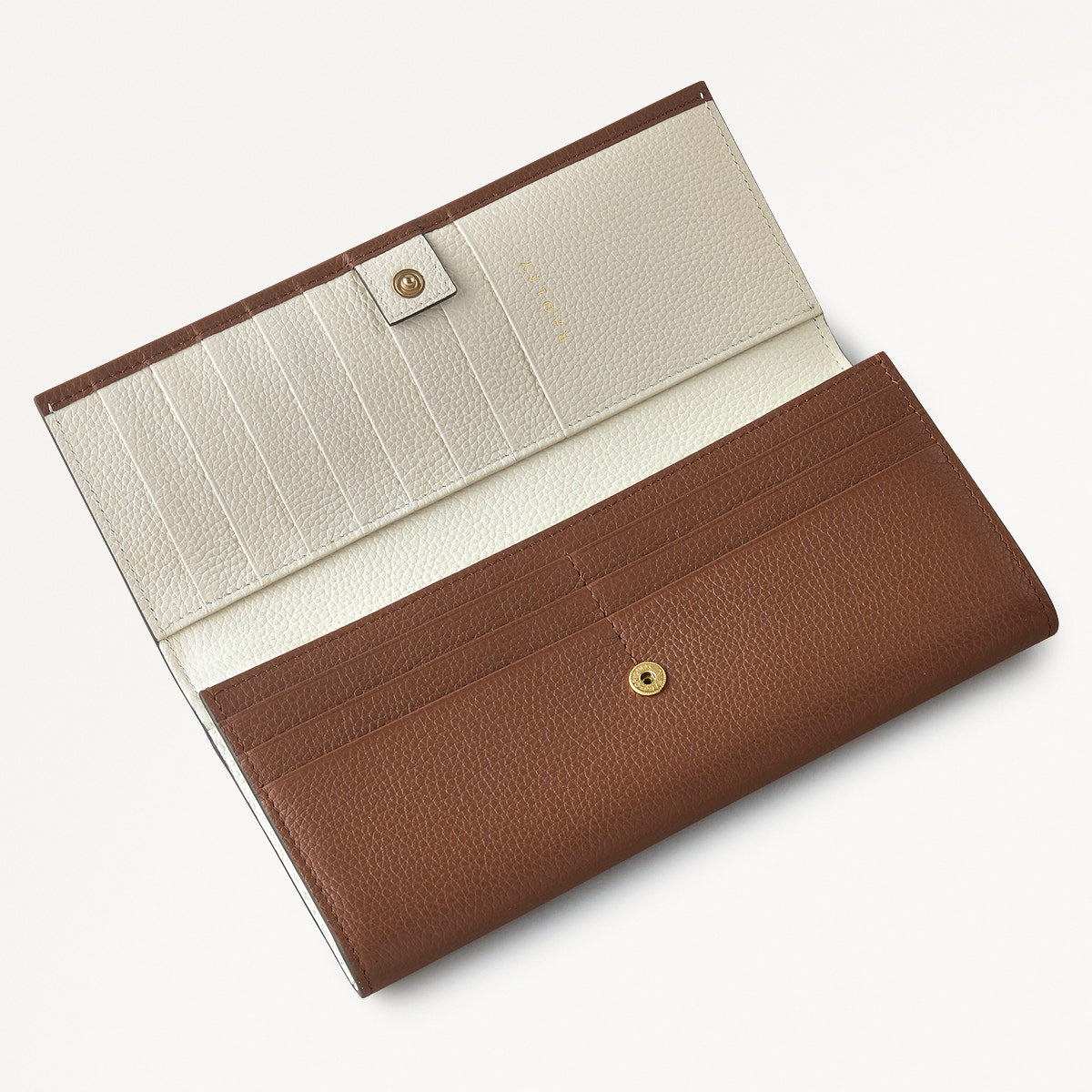 Radley Cookie Cutter - Protect Leather Large Flapover Wallet in Indus Tan - 111631