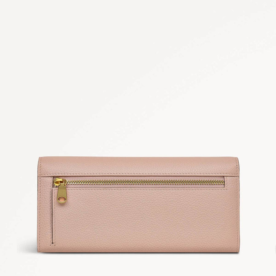 Radley Cookie Cutter - Protect Leather Large Flapover Wallet in Prairie Pink - 111632