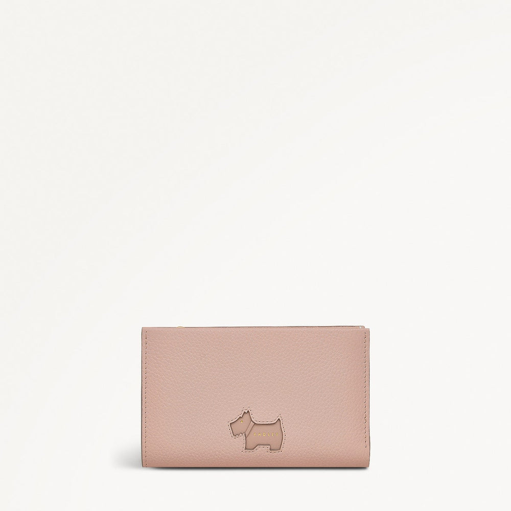 Radley Cookie Cutter - Protect Leather Medium Bifold Wallet in Prairie Pink - 111635
