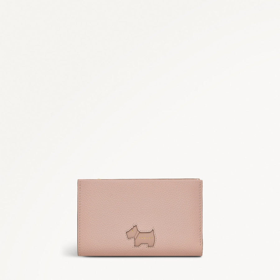 Radley Cookie Cutter - Protect Leather Medium Bifold Wallet in Prairie Pink - 111635