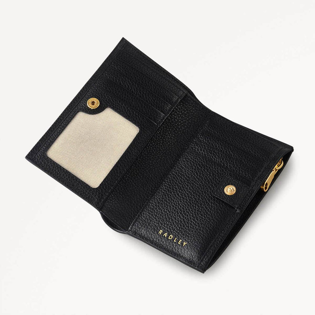 Radley Cookie Cutter - Protect Leather Medium Bifold Wallet in Black - 111636
