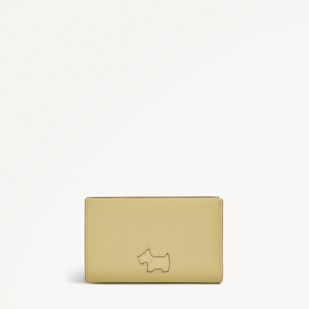 Radley Cookie Cutter - Protect Leather Medium Bifold Wallet in Scuffed Lemon - 111637