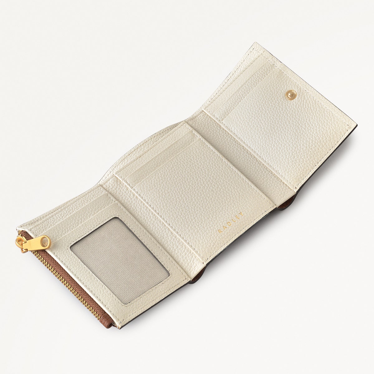 Radley Cookie Cutter - Protect Leather Small Flapover Wallet in Indus Tan - 111638