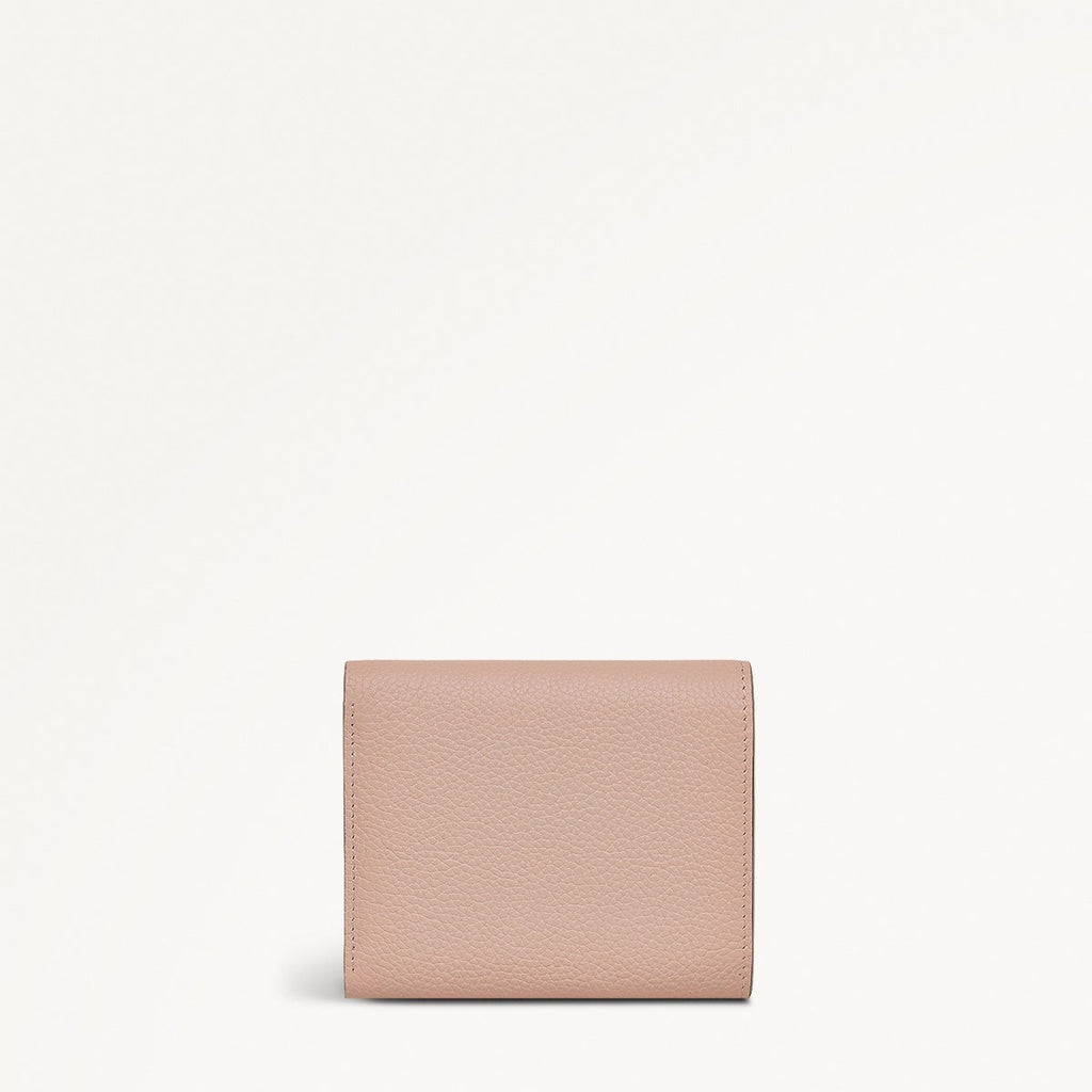 Radley Cookie Cutter - Protect Leather Small Flapover Wallet in Prairie Pink - 111639