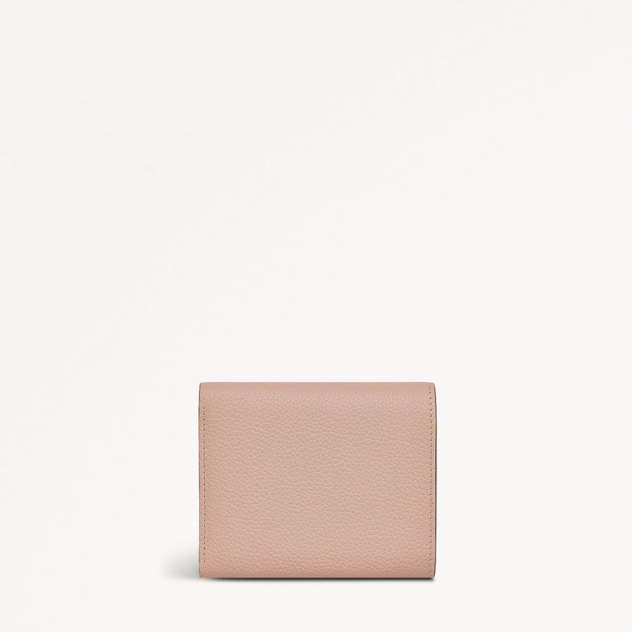 Radley Cookie Cutter - Protect Leather Small Flapover Wallet in Prairie Pink - 111639