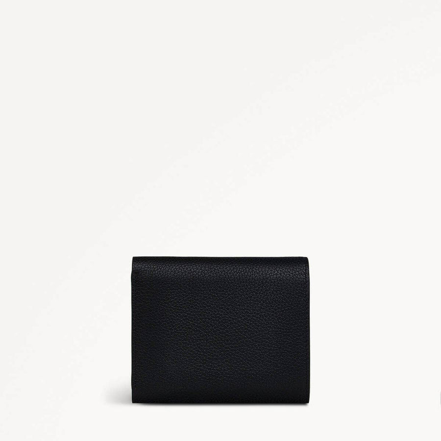 Radley Cookie Cutter - Protect Leather Small Flapover Wallet in Black - 111640