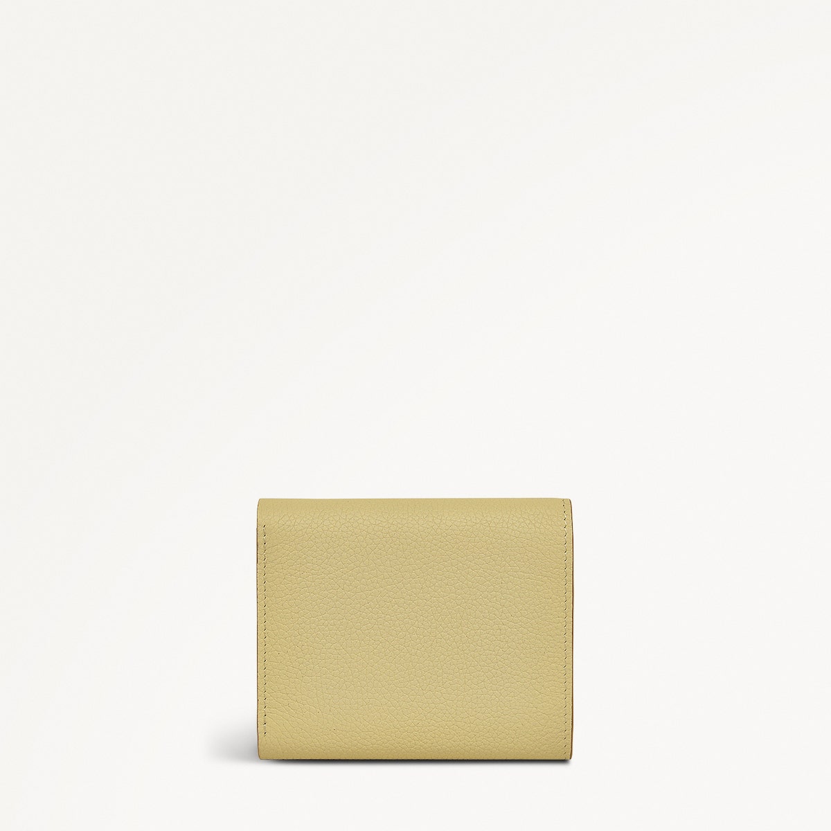 Radley Cookie Cutter - Protect Leather Small Flapover Wallet in Scuffed Lemon - 111641