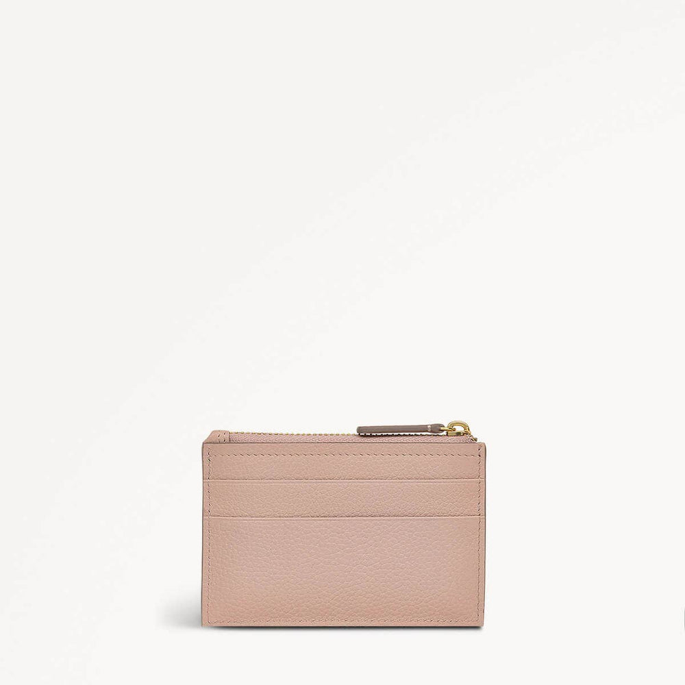 Radley Cookie Cutter - Protect Leather Small Ziptop Coin Purse in Prairie Pink - 111642