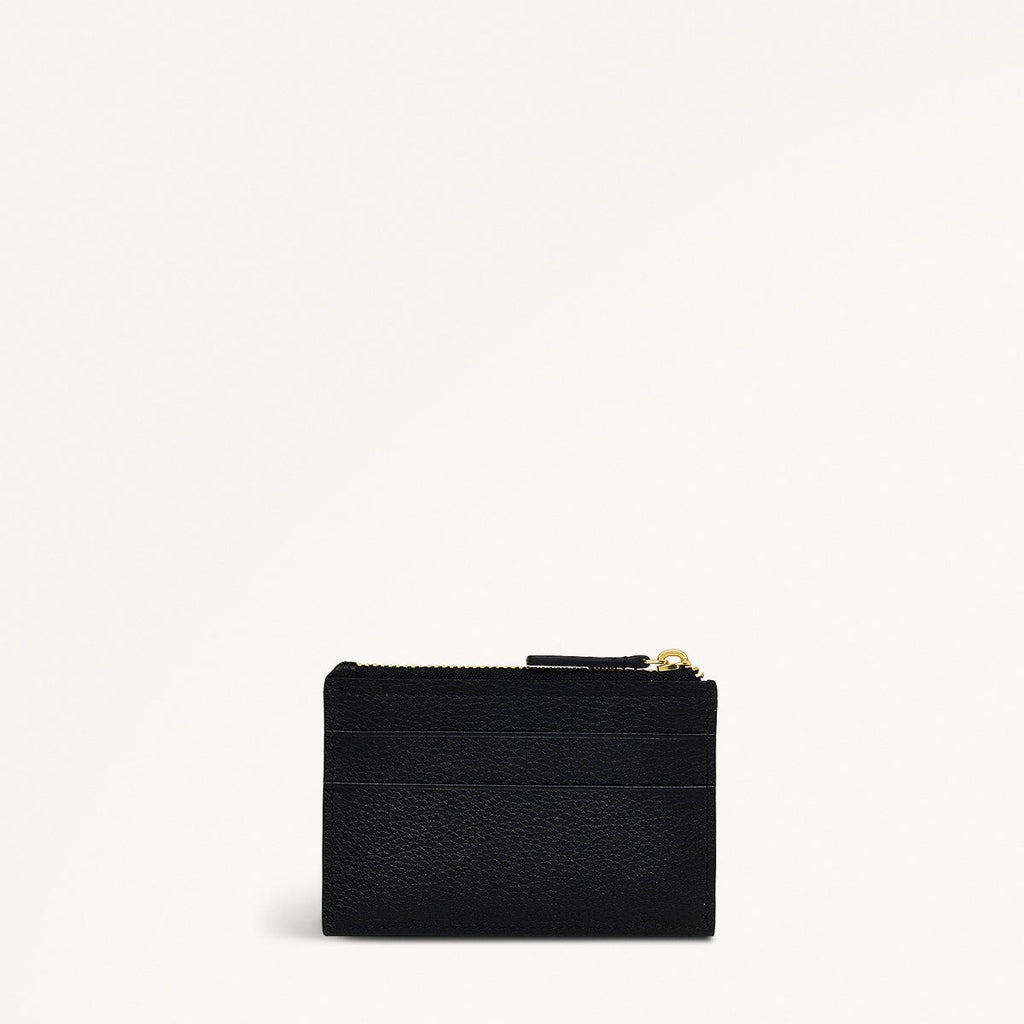Radley Cookie Cutter - Protect Leather Small Ziptop Coin Purse in Black - 111643
