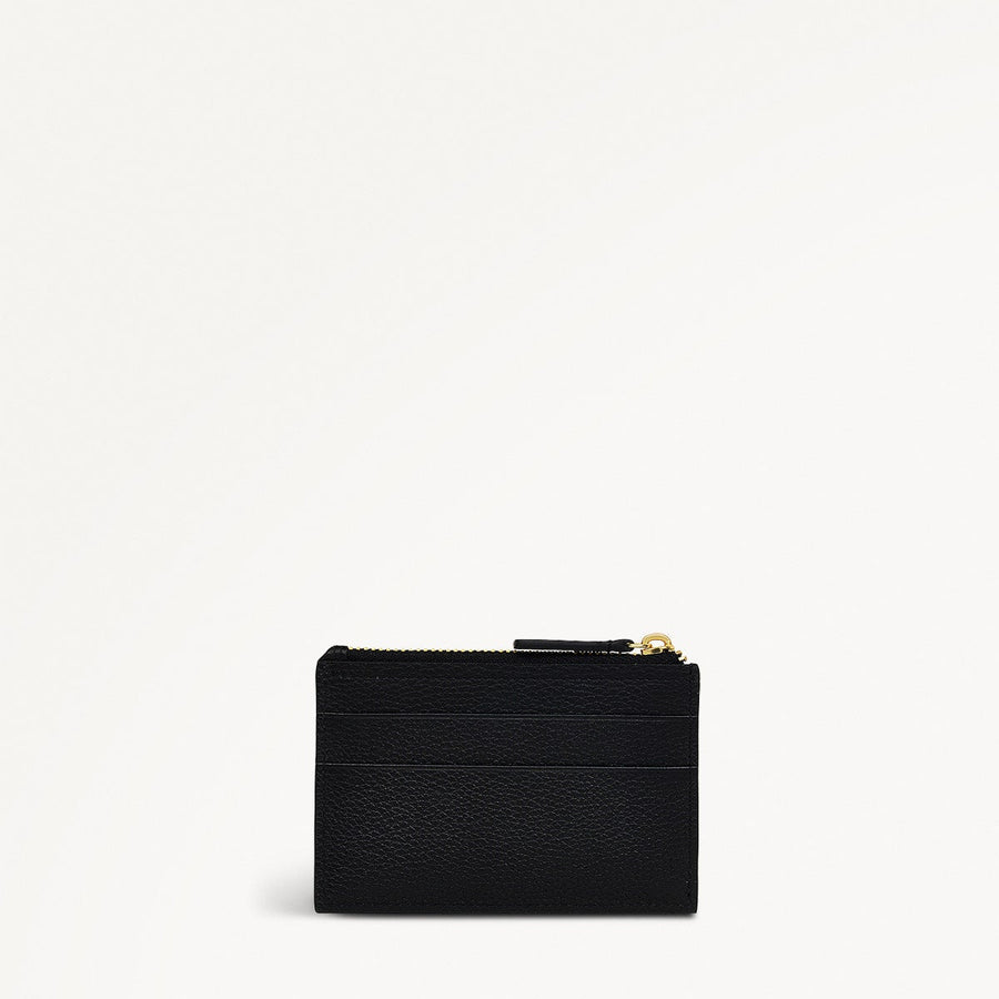 Radley Cookie Cutter - Protect Leather Small Ziptop Coin Purse in Black - 111643