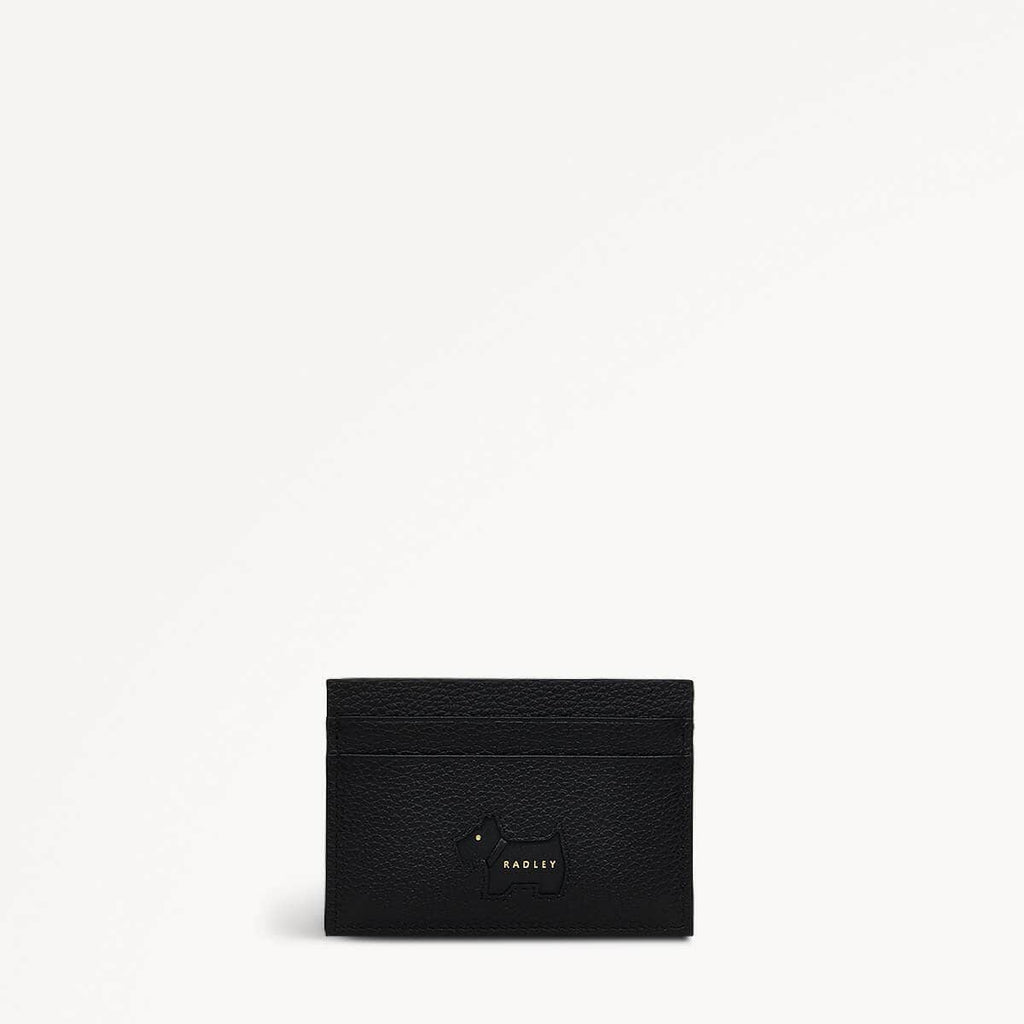 Radley Cookie Cutter - Protect Leather Small Card Holder in Black - 111646