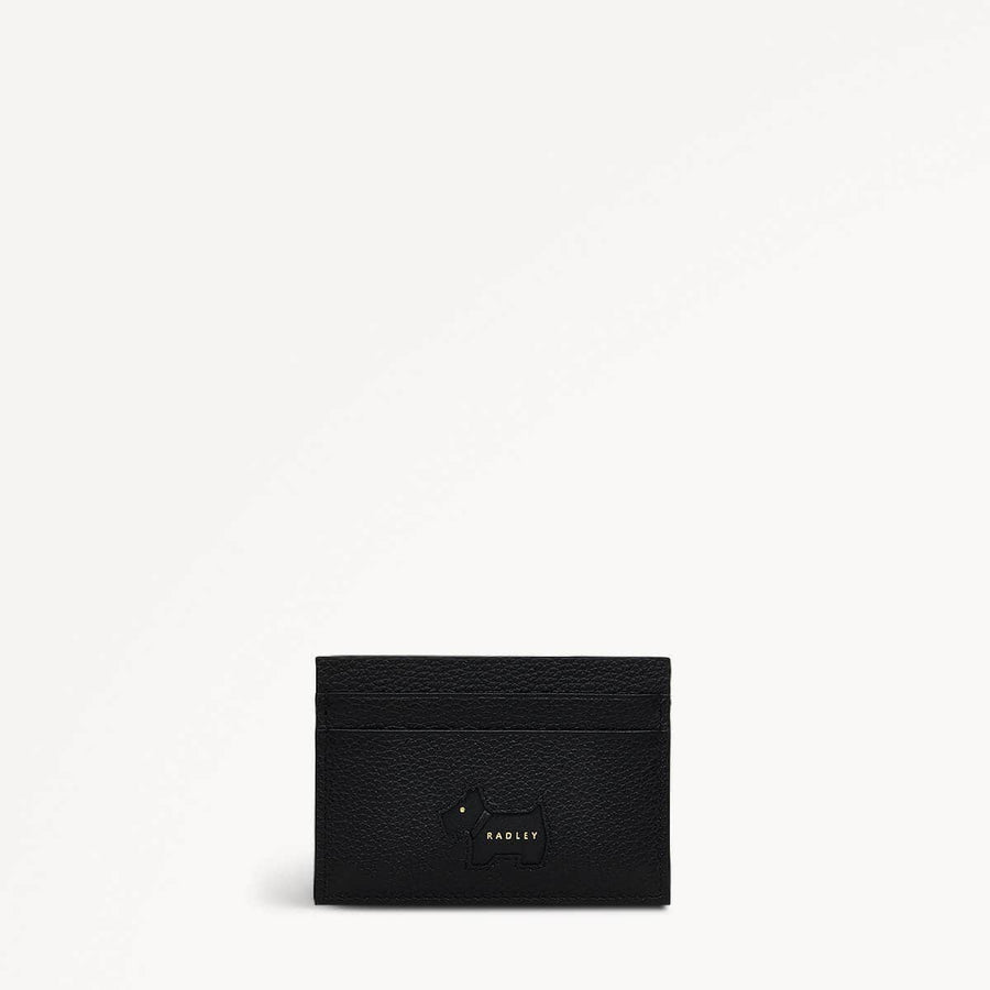 Radley Cookie Cutter - Protect Leather Small Card Holder in Black - 111646