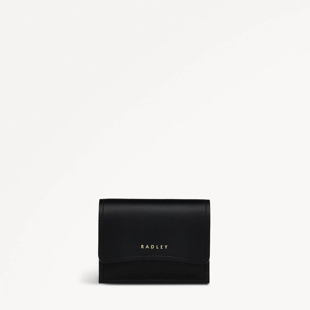 Selsey Street Leather Small Coin Purse in Black - 111647