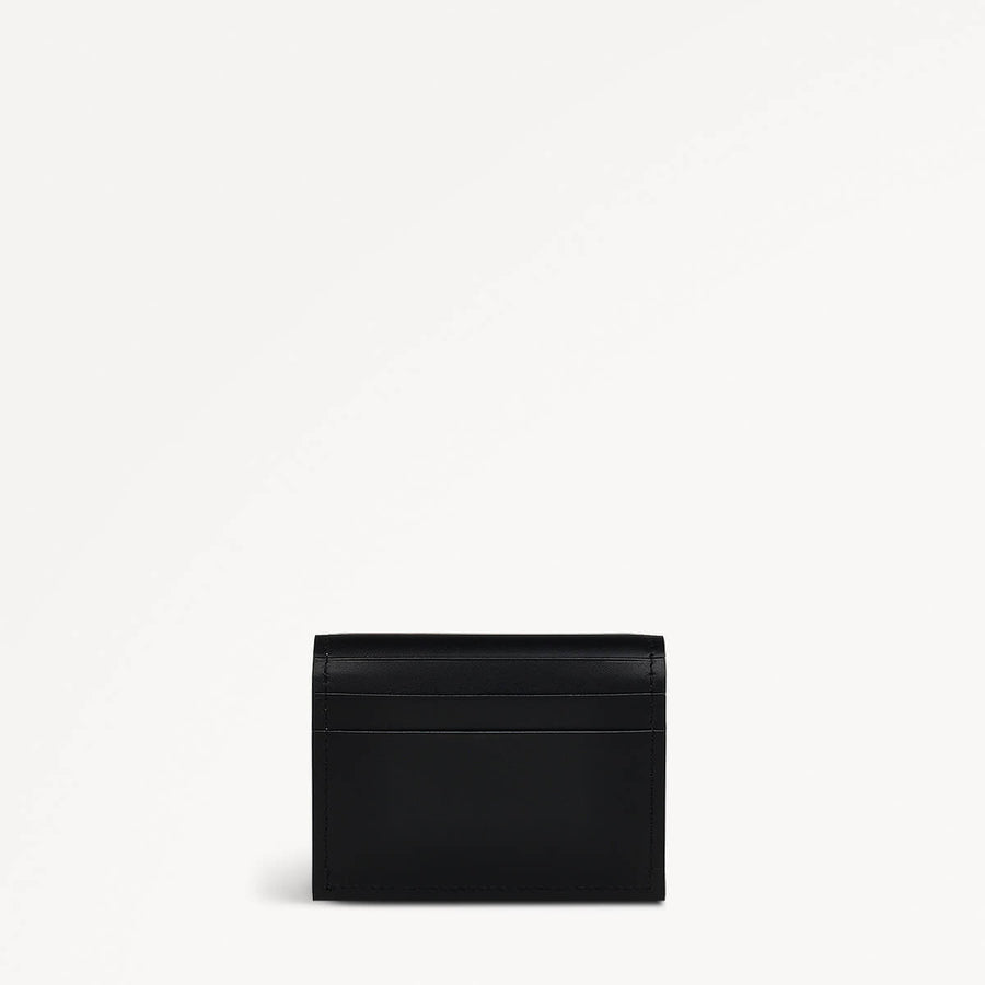 Selsey Street Leather Small Coin Purse in Black - 111647
