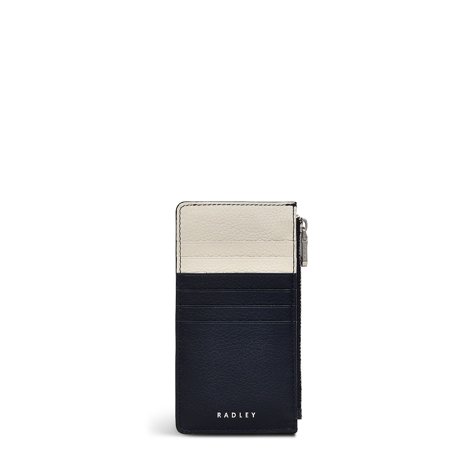 Bishops Lane Leather Medium Ziptop Coin Purse in Ink - 111665