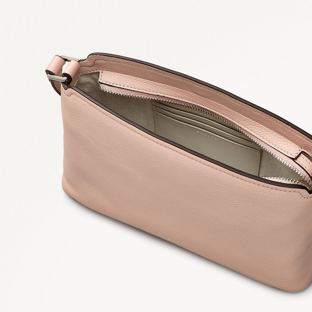 GRAINGER WAY SMALL ZIPTOP CROSS BODY PRAIRIE PINK