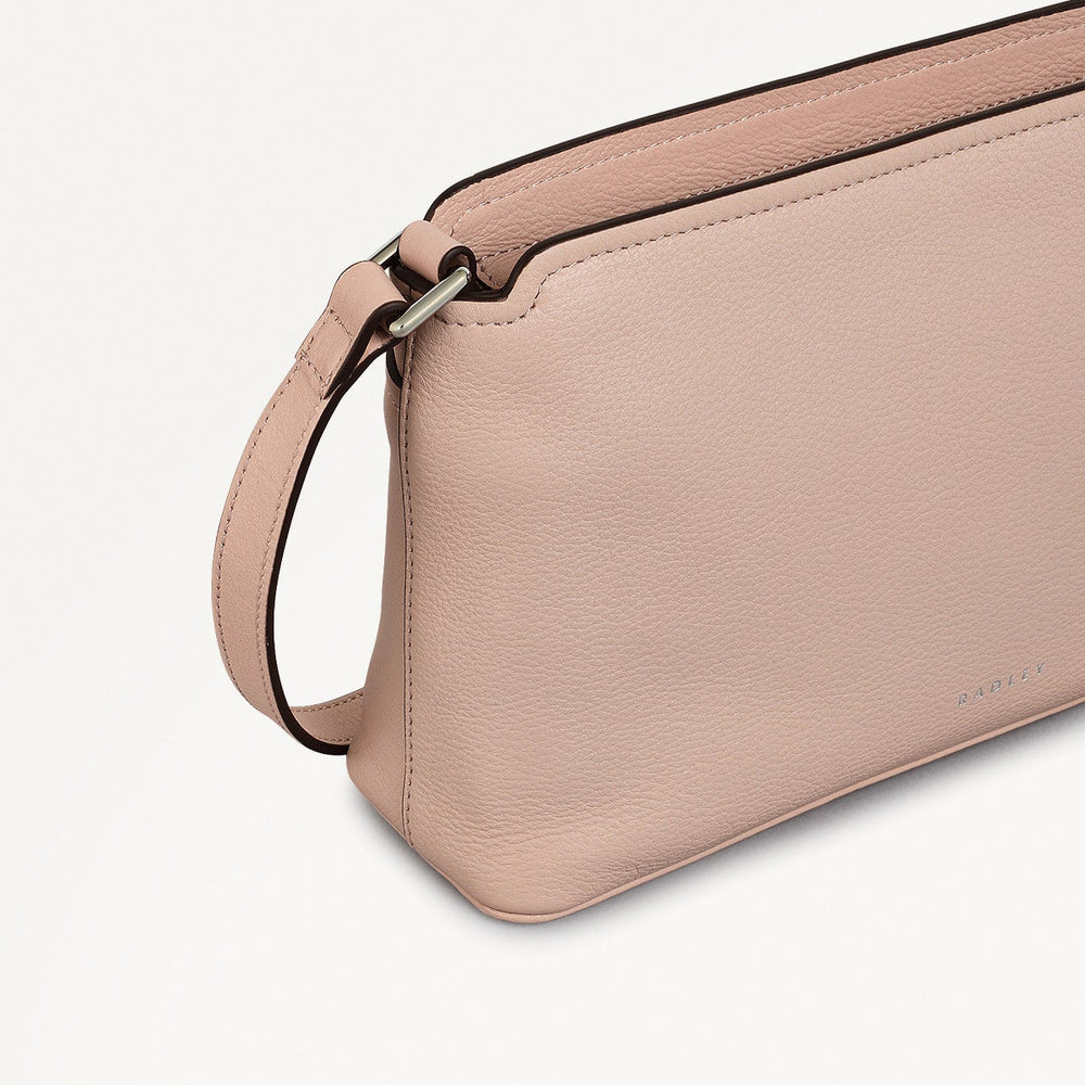 GRAINGER WAY SMALL ZIPTOP CROSS BODY PRAIRIE PINK