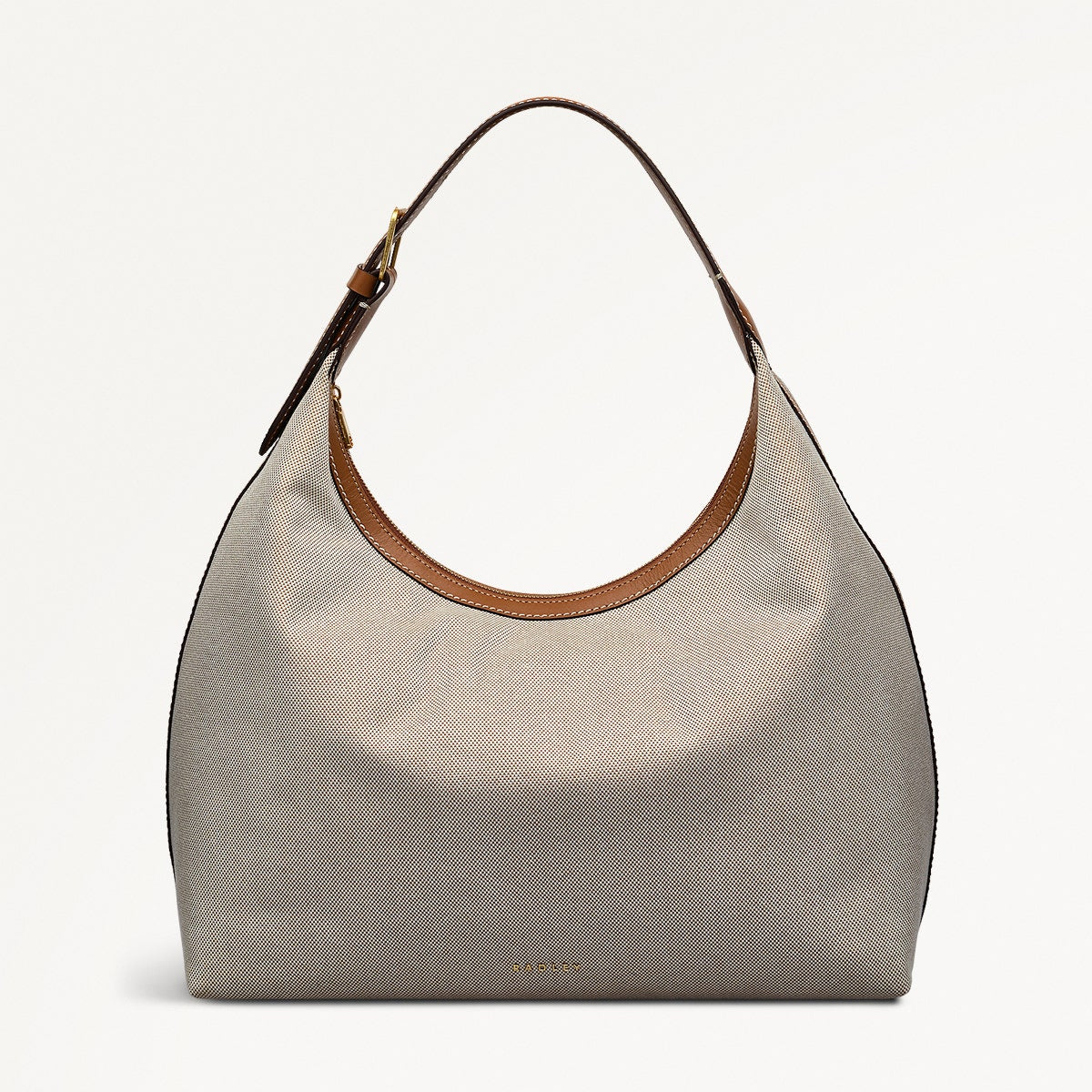 SPENCER MEWS - CANVAS LARGE ZIPTOP SHOULDER NATURAL