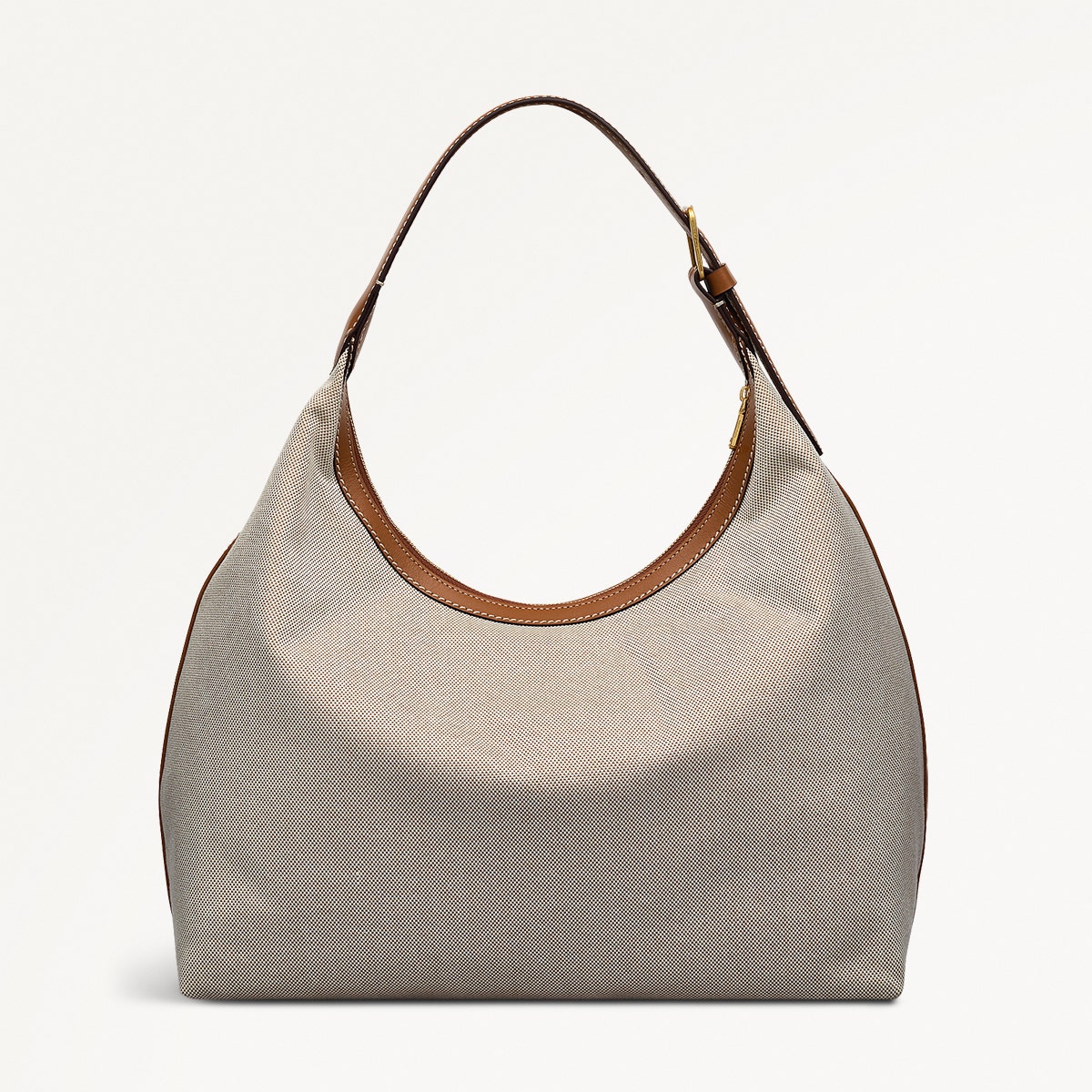 SPENCER MEWS - CANVAS LARGE ZIPTOP SHOULDER NATURAL