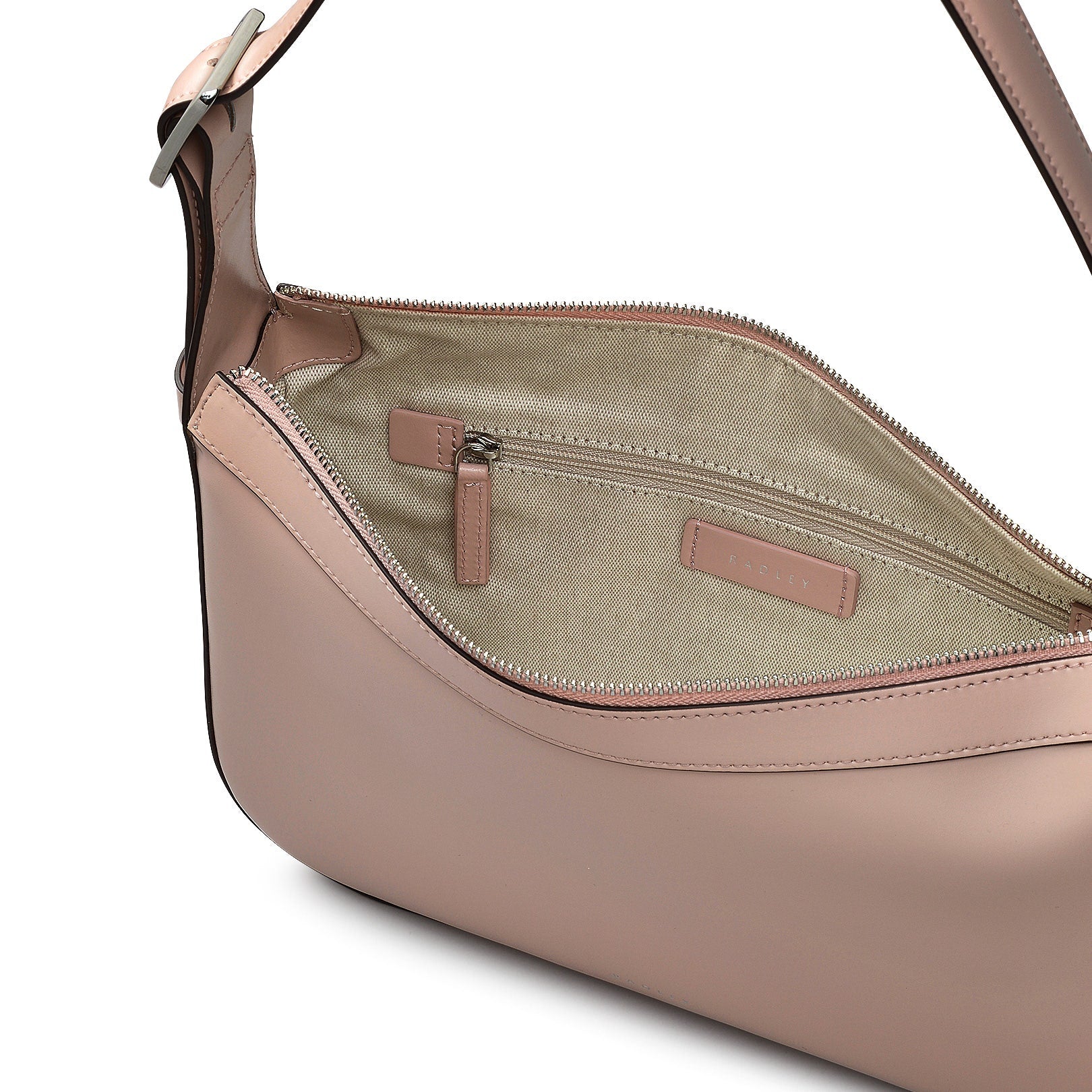 Prairie Pink Medium Ziptop Shoulder Bag | Dawes Avenue AW25