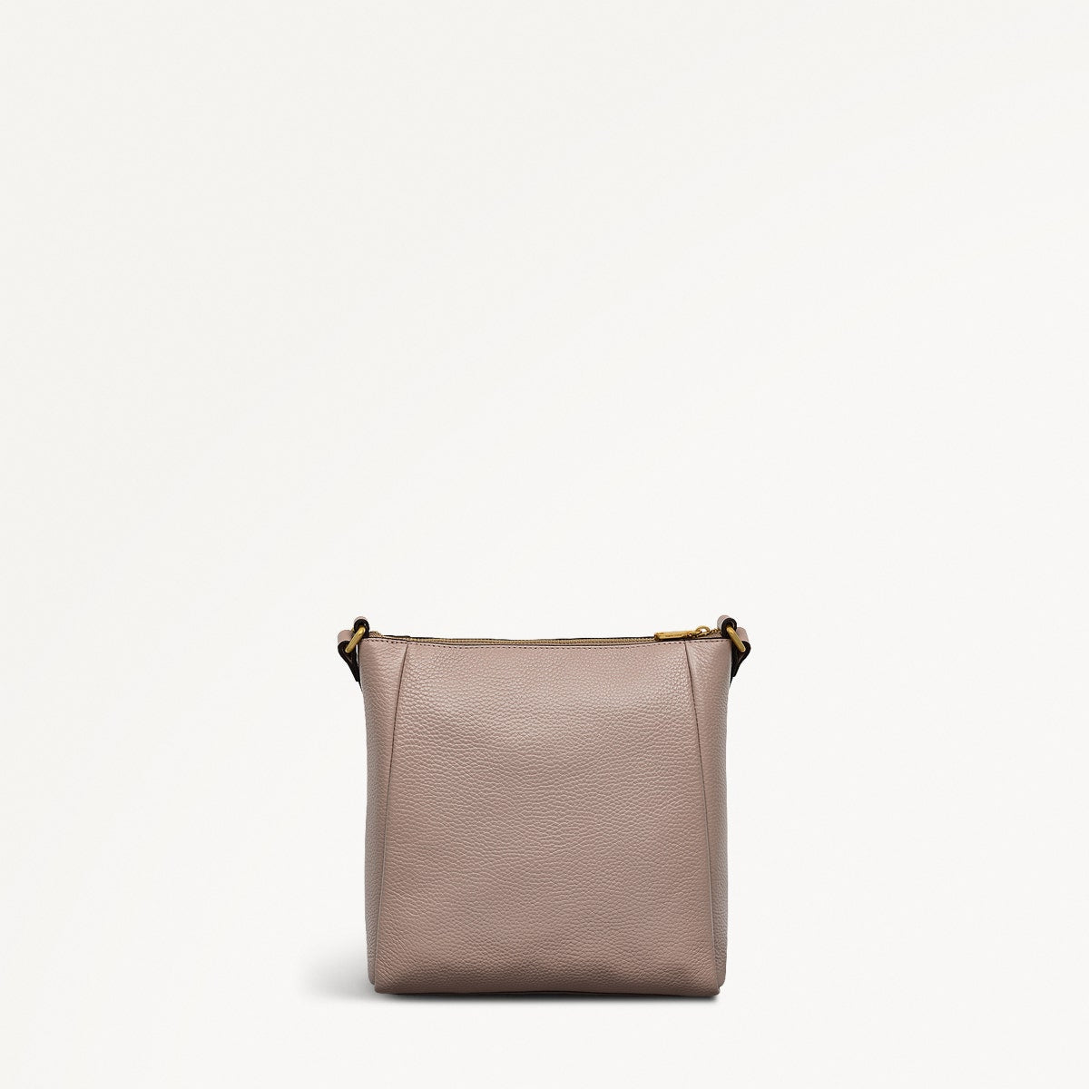 Brook Avenue Fabric Small Ziptop Cross Body Bag in Latte - 111693