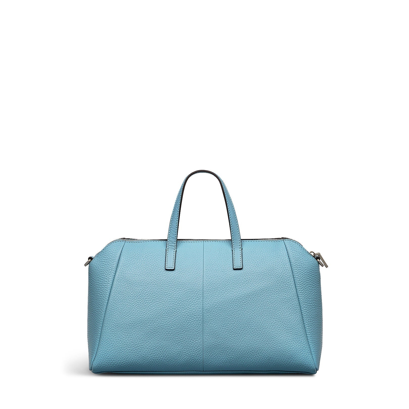 Brook Avenue Fabric Small Ziptop Grab Bag in Cameo - 111705