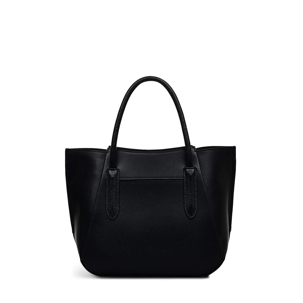 Liverpool Street 2.0 Fabric Medium Ziptop Grab Bag in Black - 111706