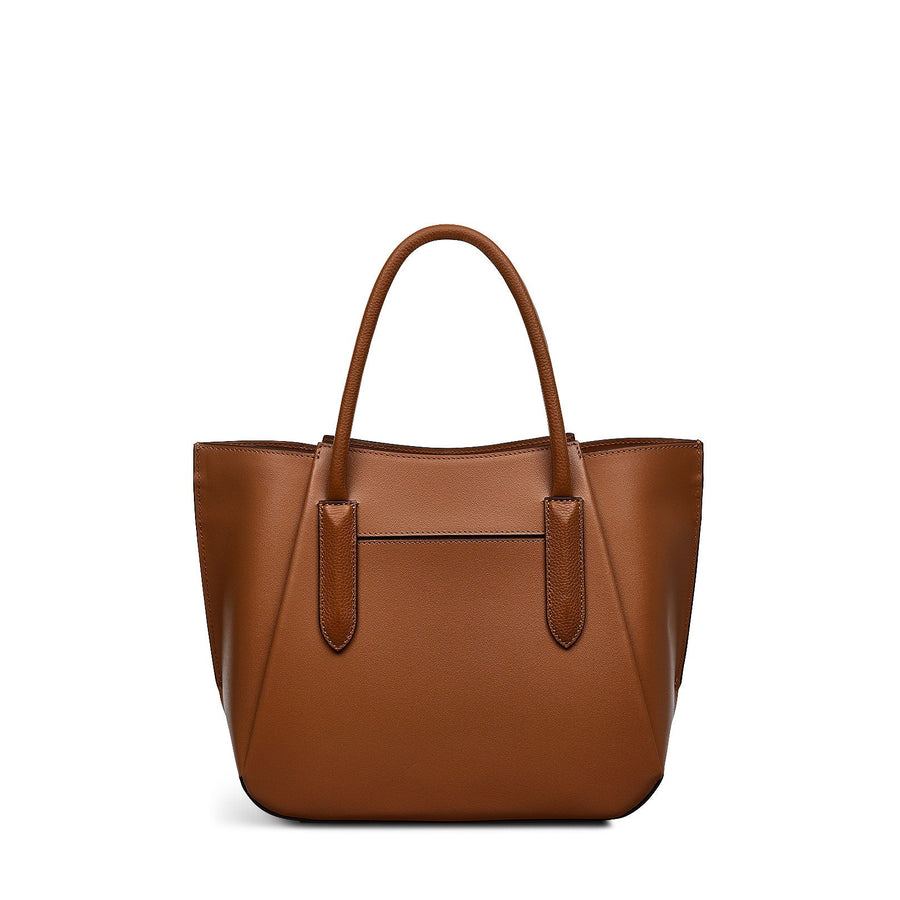 Liverpool Street 2.0 Fabric Medium Ziptop Grab Bag in Indus Tan - 111709