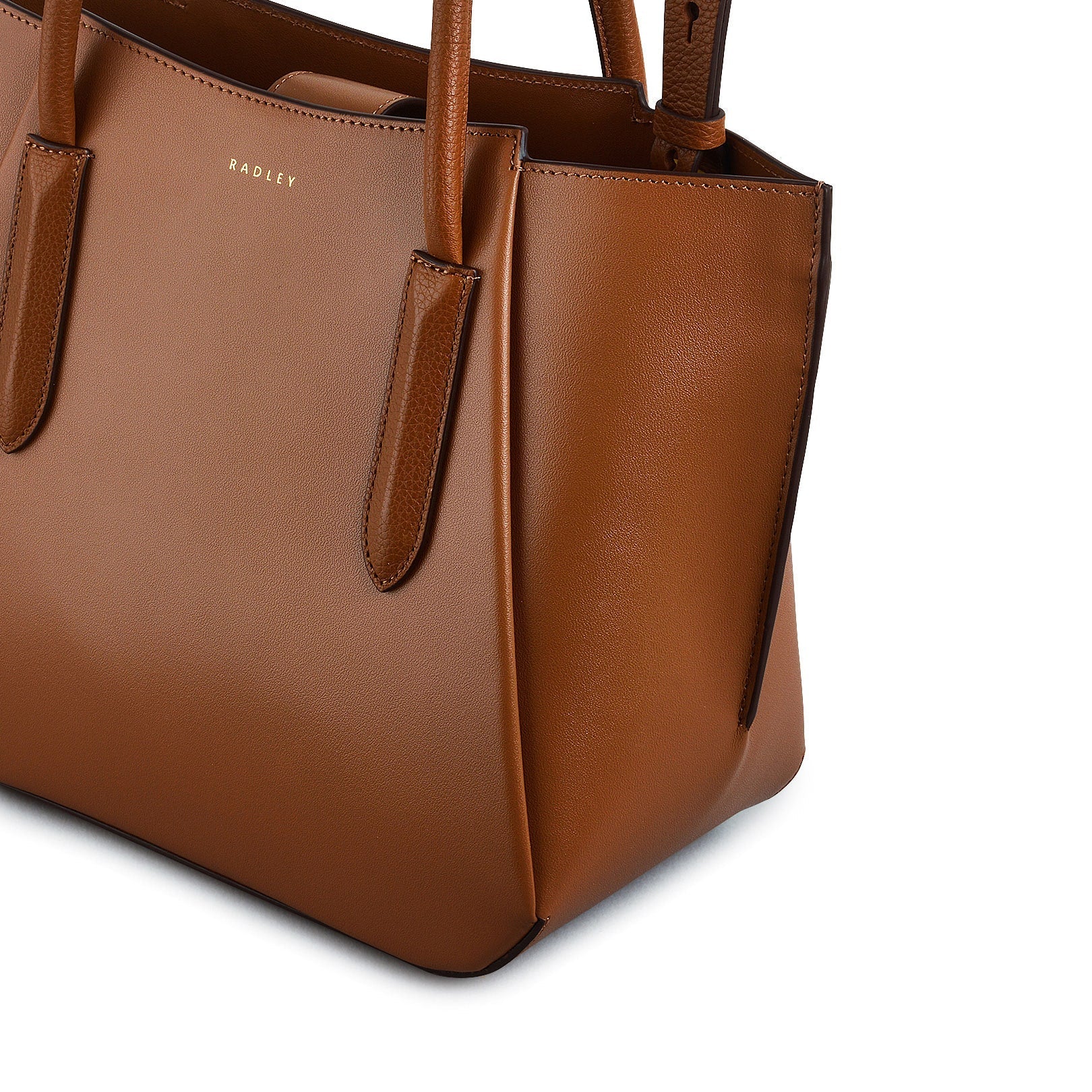 Liverpool Street 2.0 Fabric Medium Ziptop Grab Bag in Indus Tan - 111709