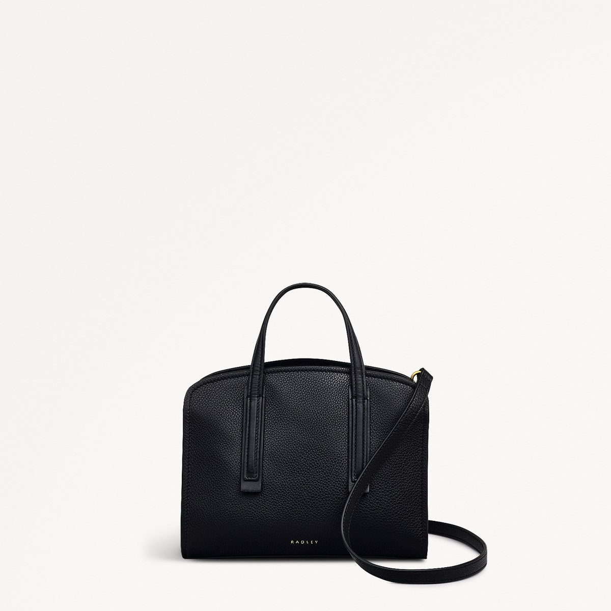 Arragon Row Fabric Small Zip Around Grab Bag in Black - 111710