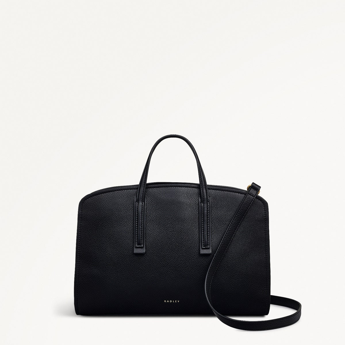 Arragon Row Fabric Medium Zip Around Grab Bag in Black - 111713