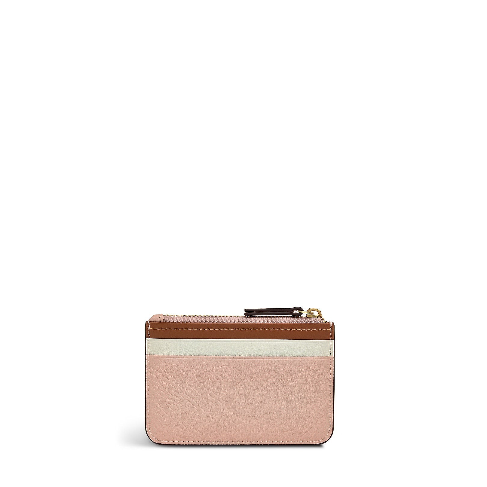 Grainger Way Leather Small Ziptop Coin Purse in Prairie Pink - 111725