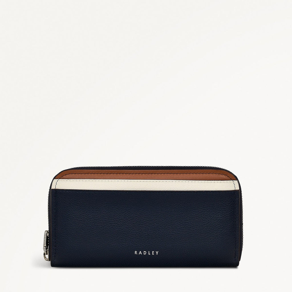 Grainger Way Leather Medium Zip Around Wallet in Ink - 111726