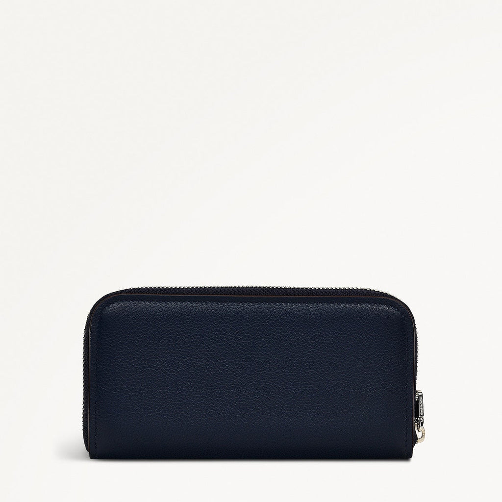 Grainger Way Leather Medium Zip Around Wallet in Ink - 111726