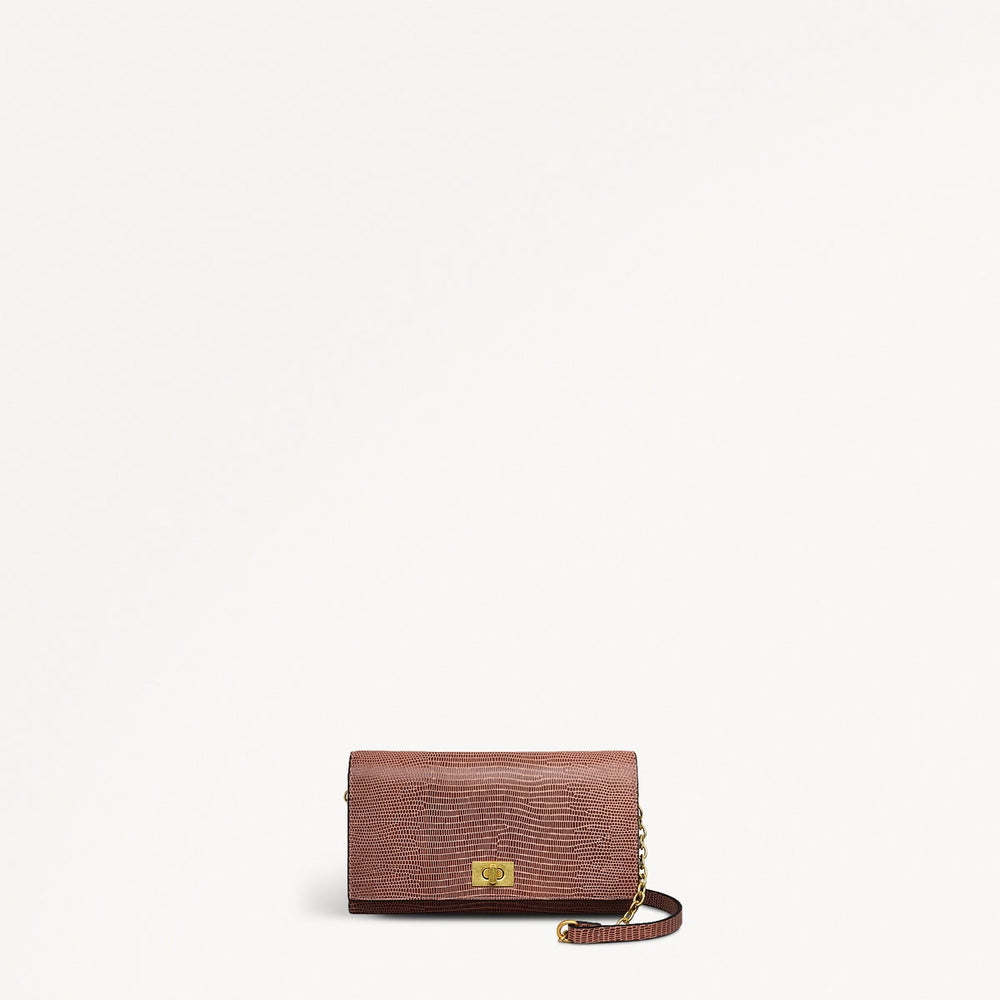 Carpenter Yard - Lizard Large Phone Cross Body Bag - OSE10704
