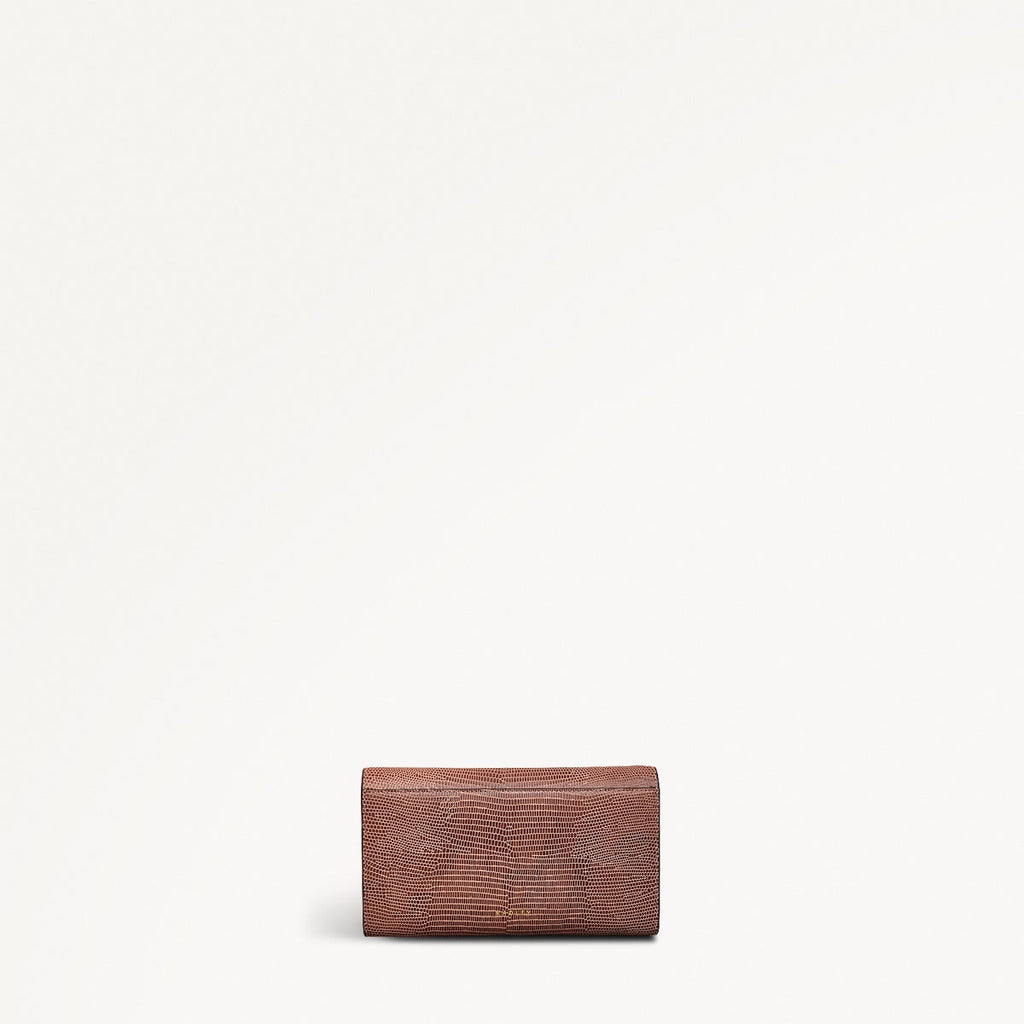 Carpenter Yard Leather Large Phone Cross Body Bag in Prairie Pink - 111729