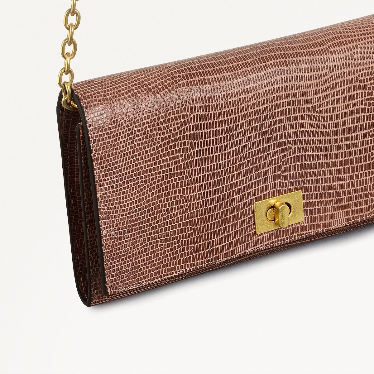 Carpenter Yard Leather Large Phone Cross Body Bag in Prairie Pink - 111729