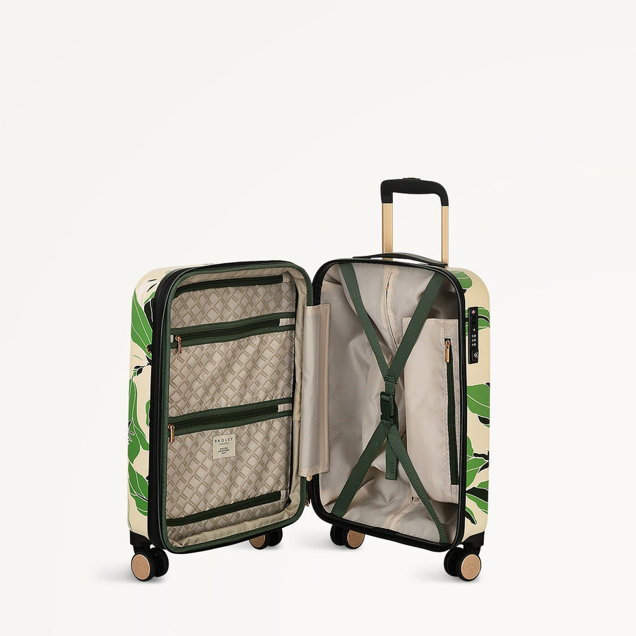 Southwell Gardens 4 Wheel Carry On in Stone  - 111736