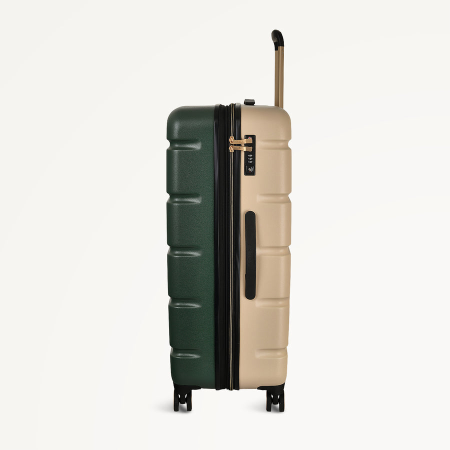 Lexington 4 Wheel Large Suitcase in Hunter Green - 111737
