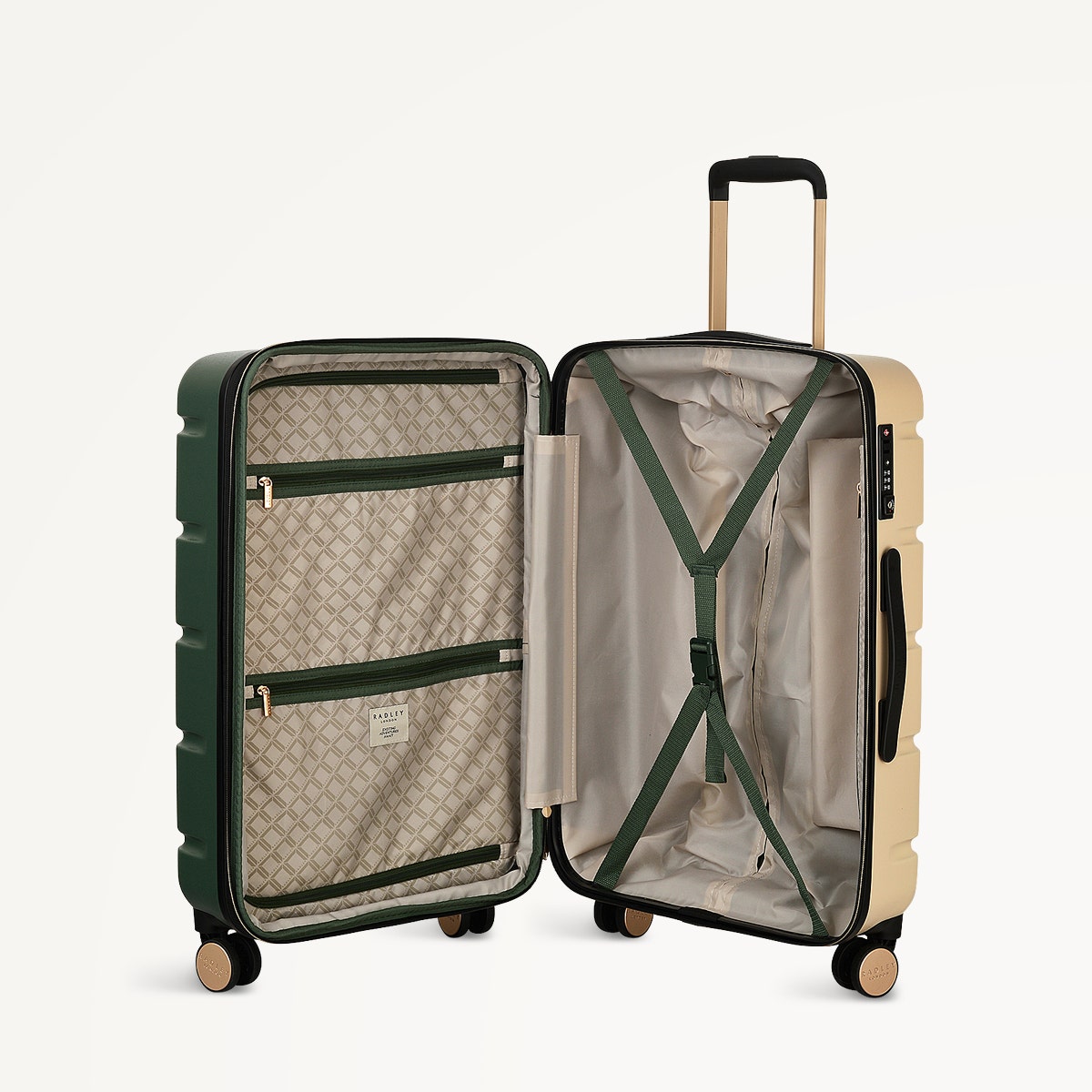 Lexington 4 Wheel Medium Suitcase in Hunter Green - 111738