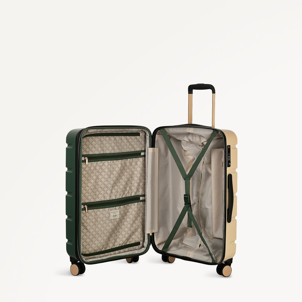 Lexington 4 Wheel Carry On in Hunter Green - 111739