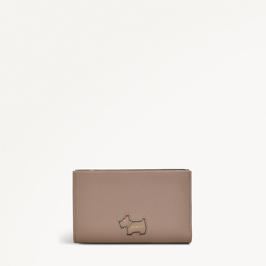 Radley Cookie Cutter - Protect Leather Medium Bifold Wallet in Latte - 111744