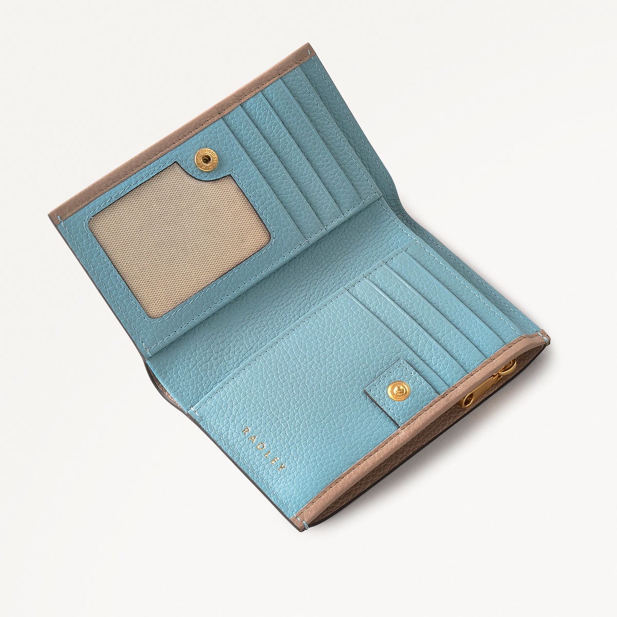 Radley Cookie Cutter - Protect Leather Medium Bifold Wallet in Latte - 111744