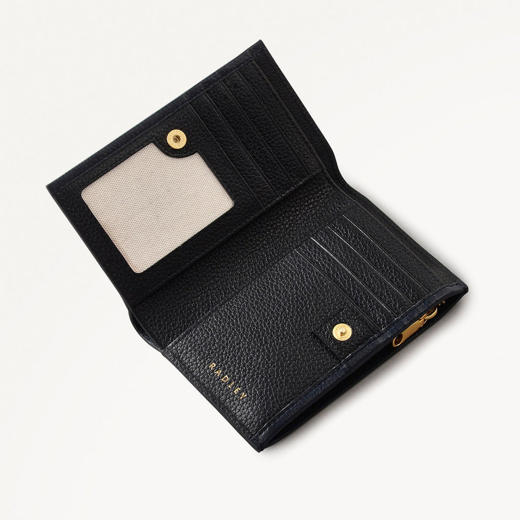 Radley Cookie Cutter - Protect Leather Medium Bifold Wallet in Ink - 111745