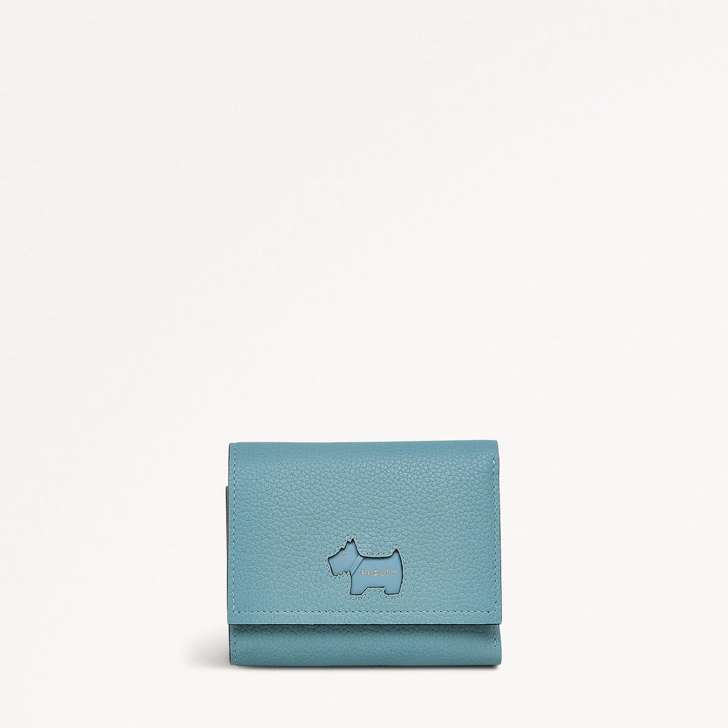 Radley Cookie Cutter - Protect Leather Small Flapover Wallet in Cameo - 111754