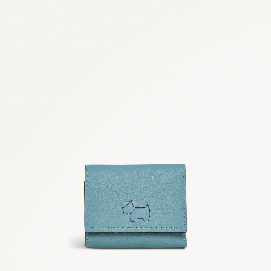 Radley Cookie Cutter - Protect Leather Small Flapover Wallet in Cameo - 111754